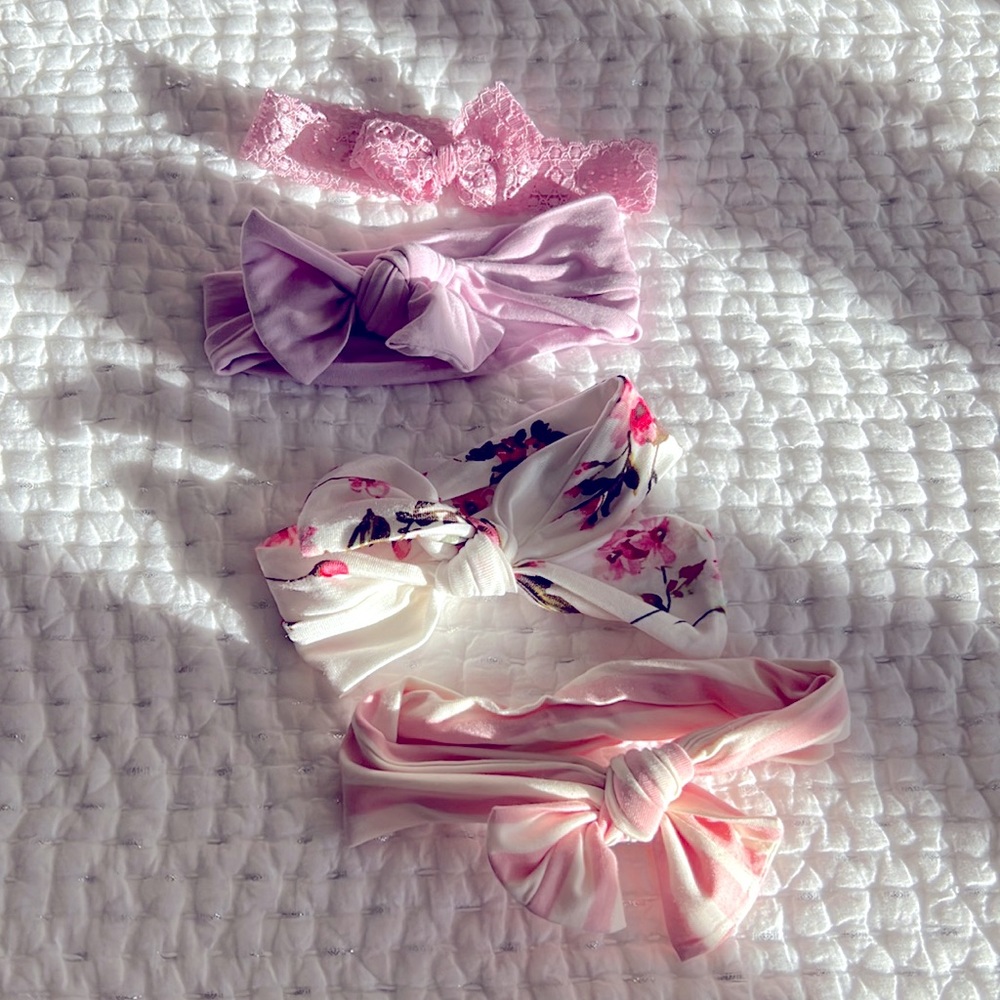 Set of 4 Knotted Headbands from Lou Lou and Co